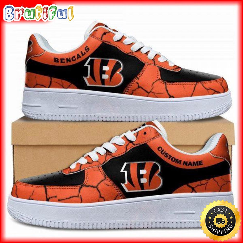 JWFancy Cincinnati Bengals Air Low-Top Sneakers Shoes For Men And Women