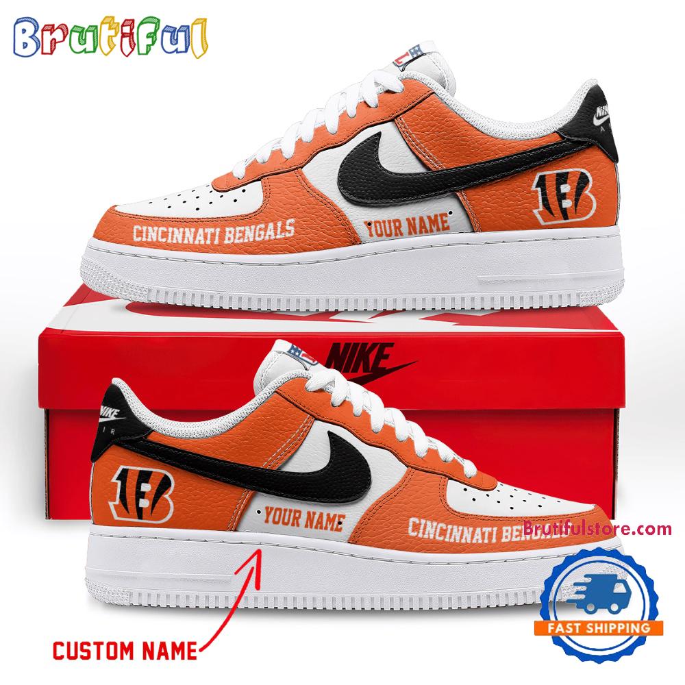JWFancy Cincinnati Bengals Air Low-Top Sneakers Shoes For Men And Women