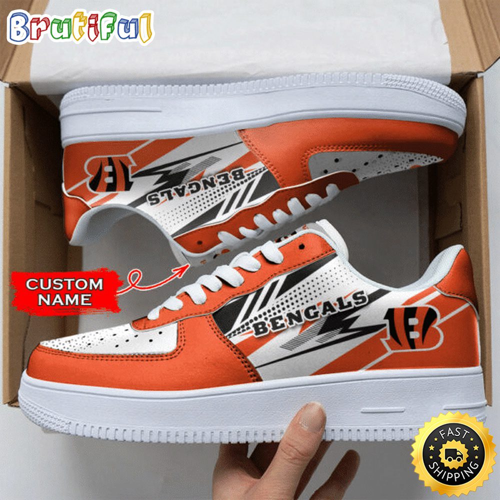 JWFancy Cincinnati Bengals Air Low-Top Sneakers Shoes For Men And Women