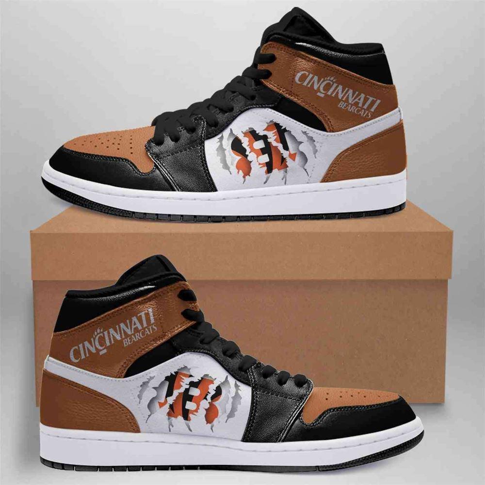 JWFancy Cincinnati Bengals AJ1 High Sneakers Shoes For Men And Women