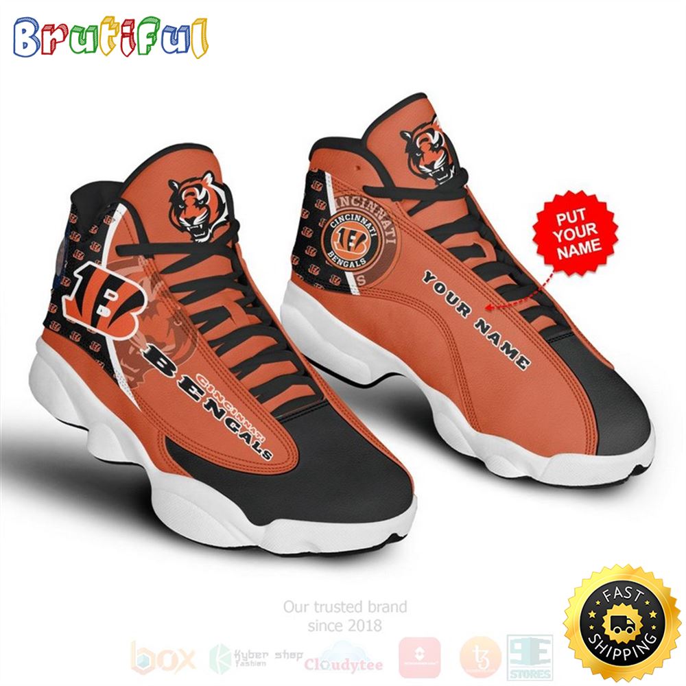 JWFancy Cincinnati Bengals AJ13 Sneakers Shoes For Men And Women