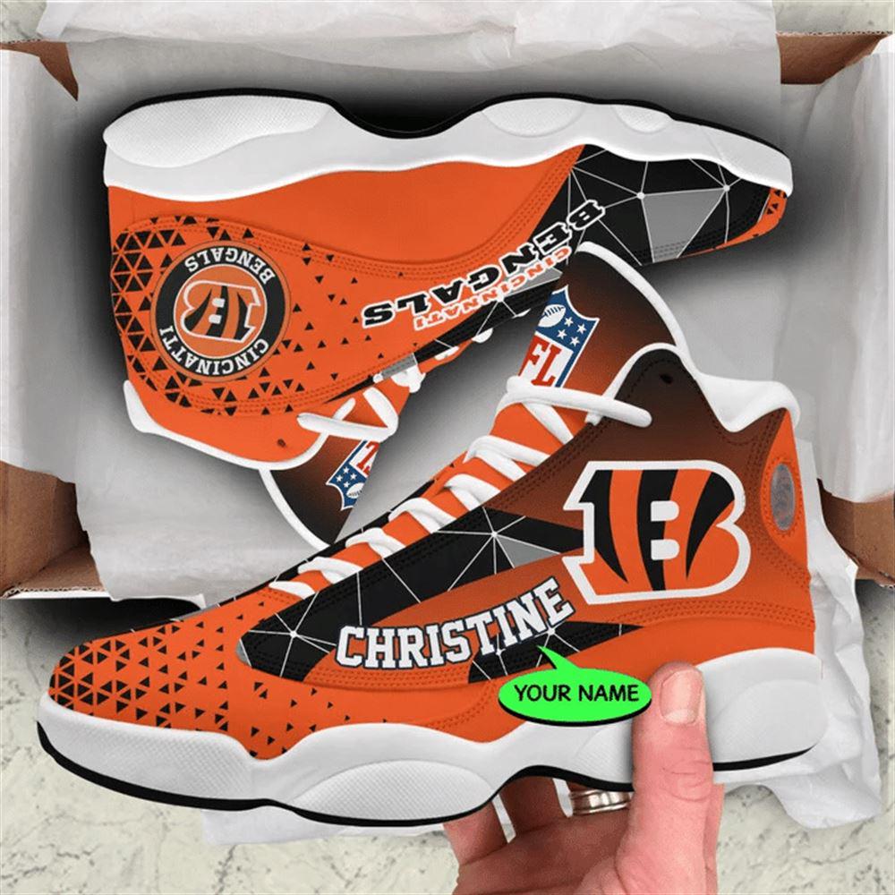 JWFancy Cincinnati Bengals AJ13 Sneakers Shoes For Men And Women