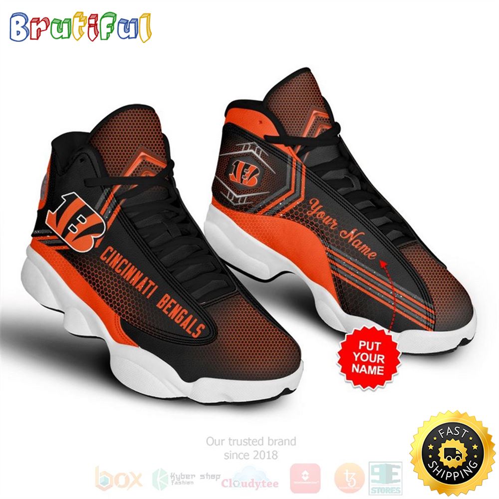 JWFancy Cincinnati Bengals  AJ13 Sneakers Shoes For Men And Women