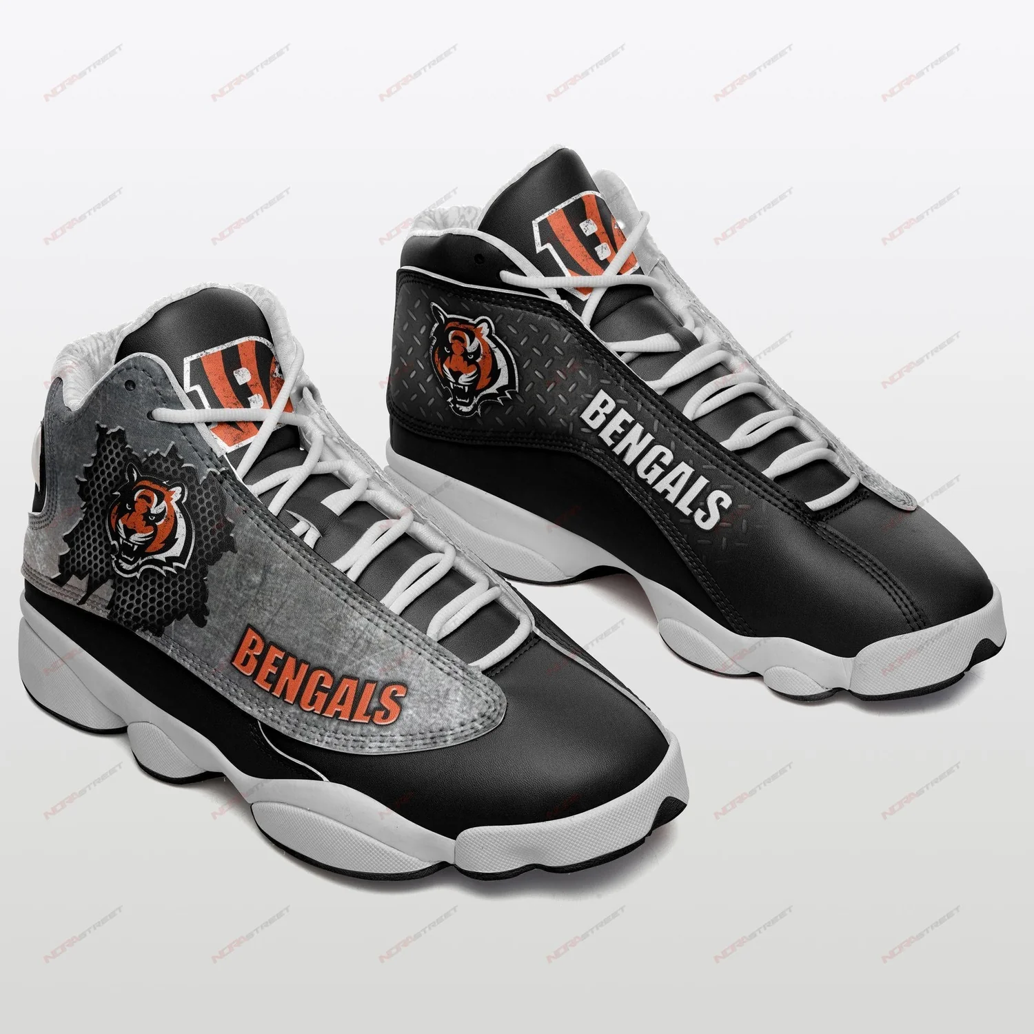 JWFancy Cincinnati Bengals AJ13 Sneakers Shoes For Men And Women