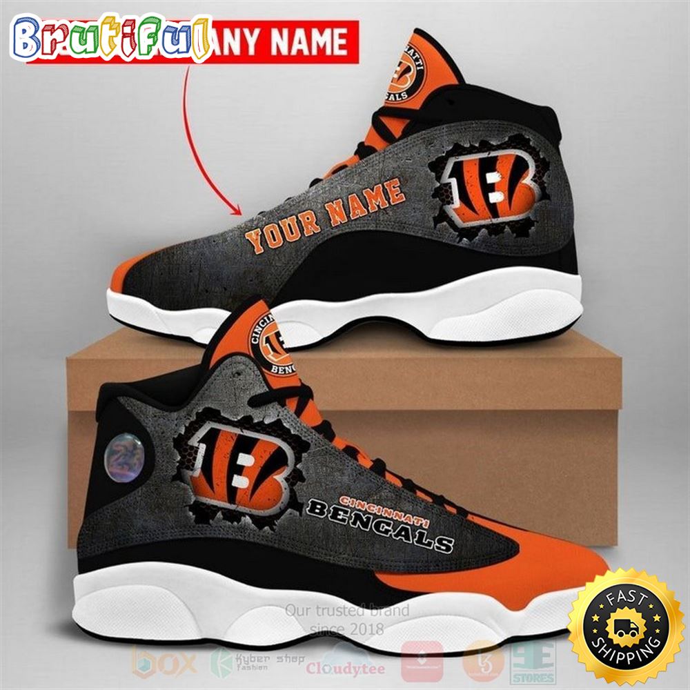 JWFancy Cincinnati Bengals AJ13 Sneakers Shoes For Men And Women
