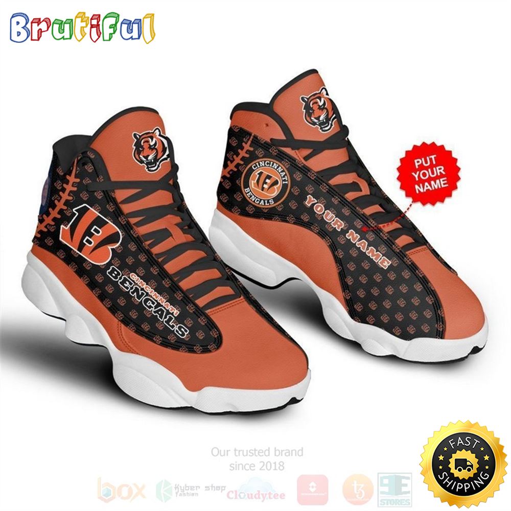 JWFancy Cincinnati Bengals AJ13 Sneakers Shoes For Men And Women