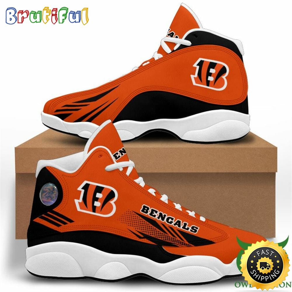 JWFancy Cincinnati Bengals AJ13 Sneakers Shoes For Men And Women