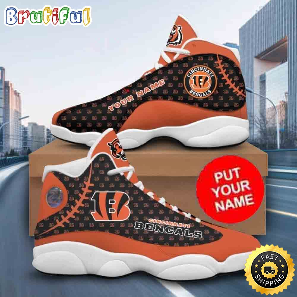 JWFancy Cincinnati Bengals AJ13 Sneakers Shoes For Men And Women