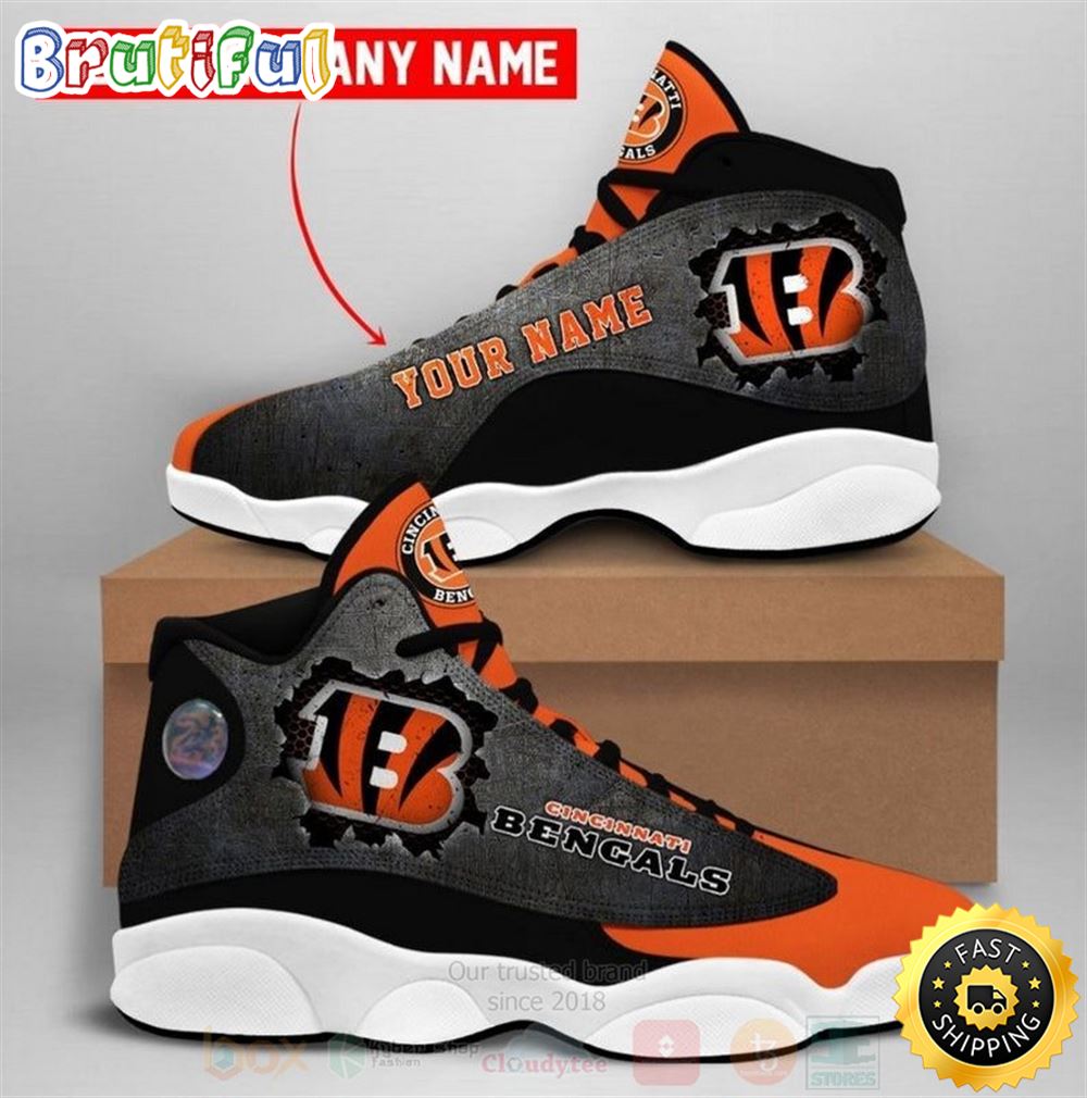 JWFancy Cincinnati Bengals AJ13 Sneakers Shoes For Men And Women