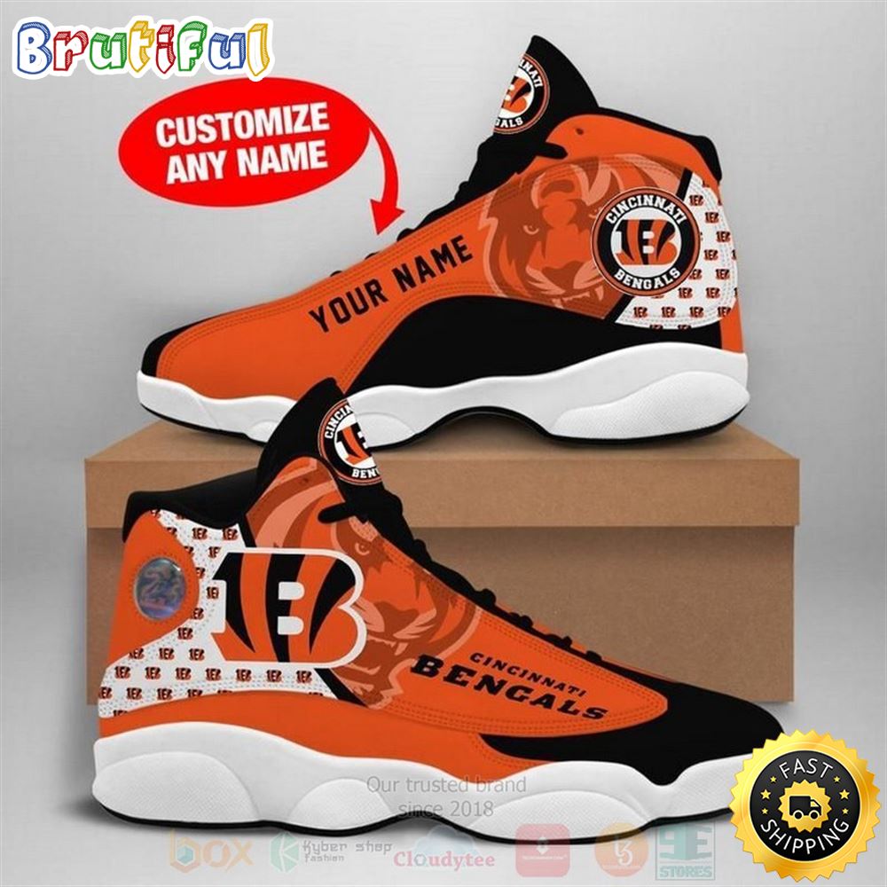 JWFancy Cincinnati Bengals AJ13 Sneakers Shoes For Men And Women