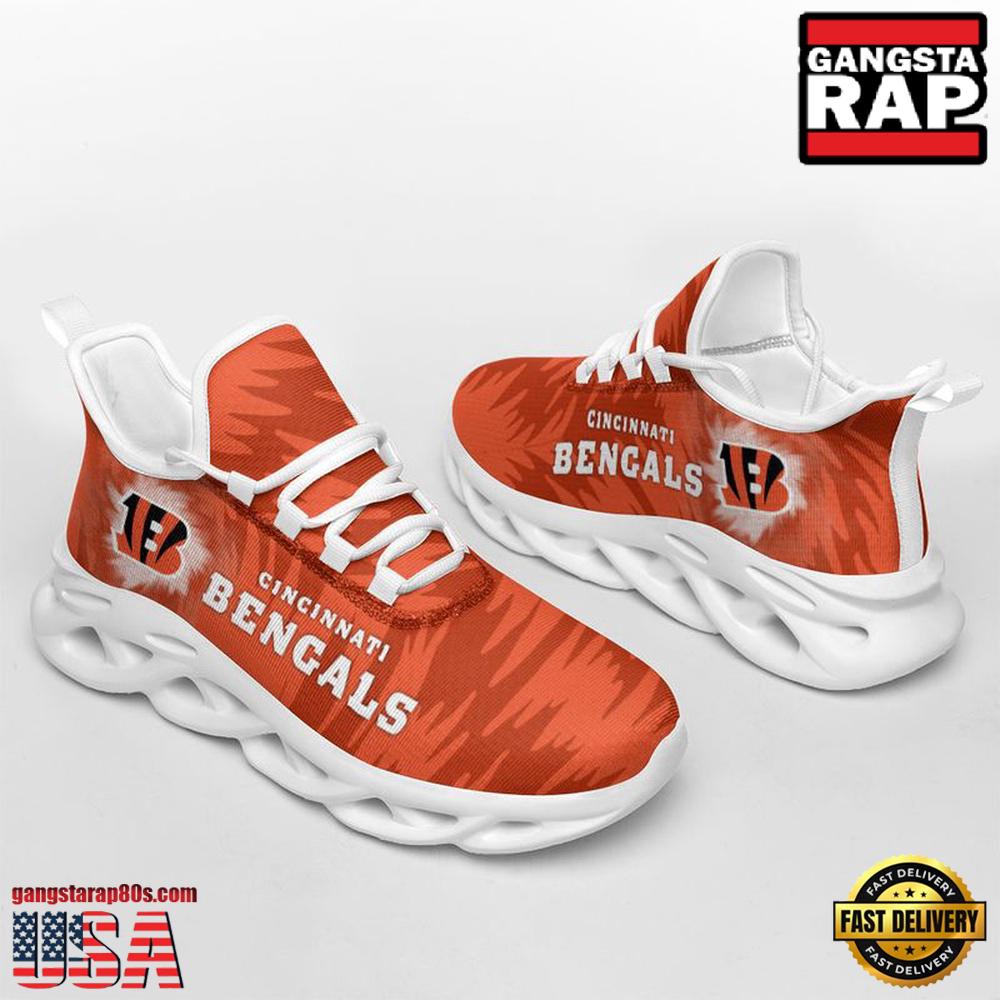 JWFancy Cincinnati Bengals Max Soul Shoes Sneakers For Men And Women