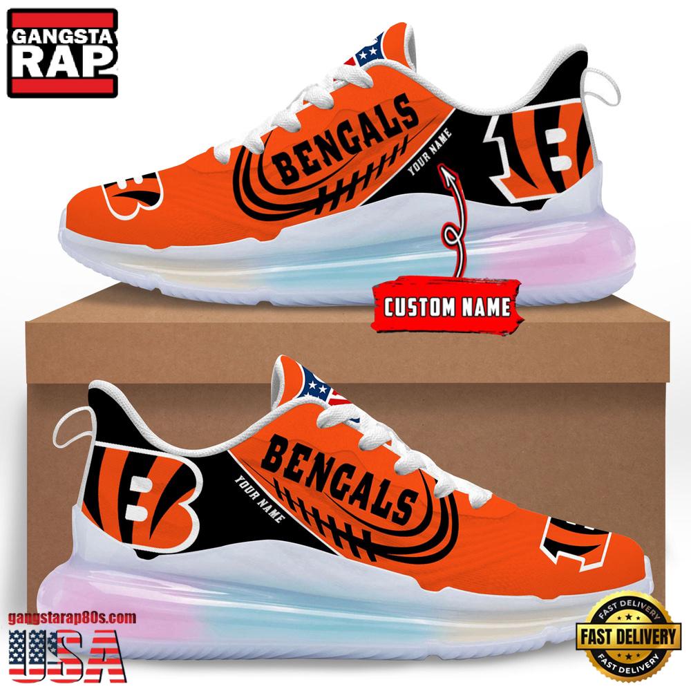 JWFancy Cincinnati Bengals NK Running Shoes For Men And Women