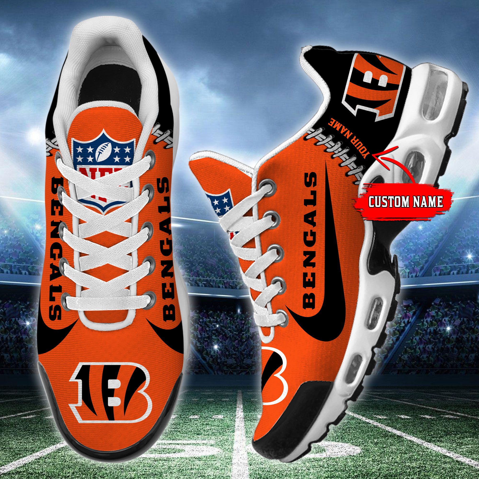 JWFancy Cincinnati Bengals TN Shoes Sneakers For Men And Women