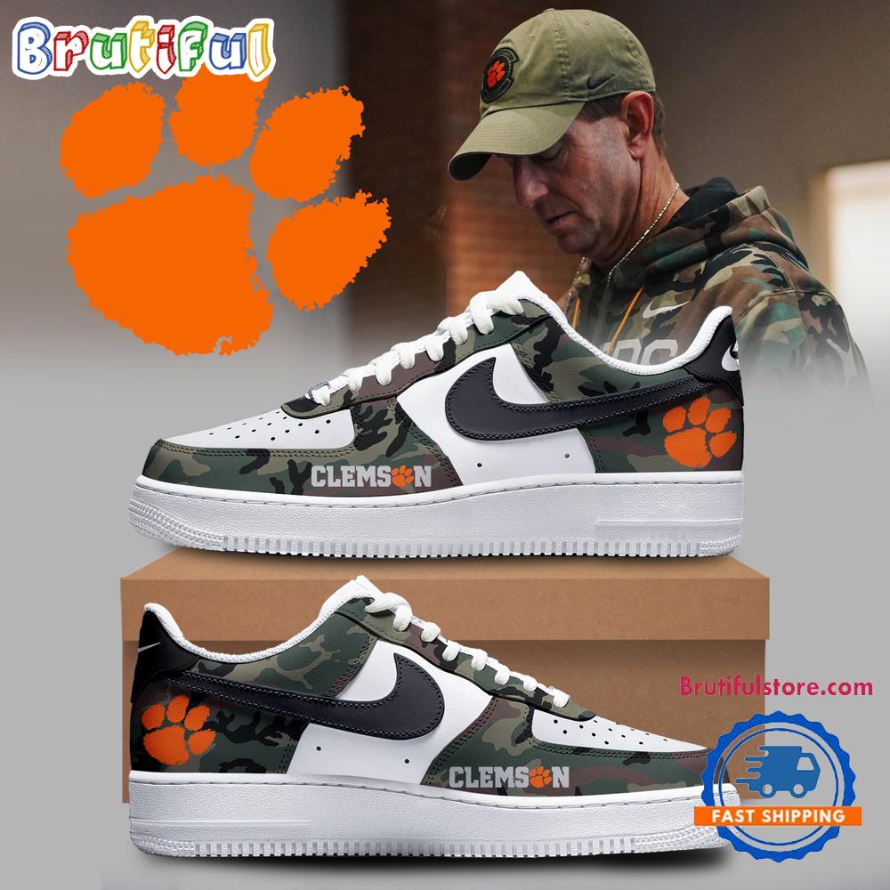 JWFancy Clemson Tigers Air Low-Top Sneakers Shoes For Men And Women