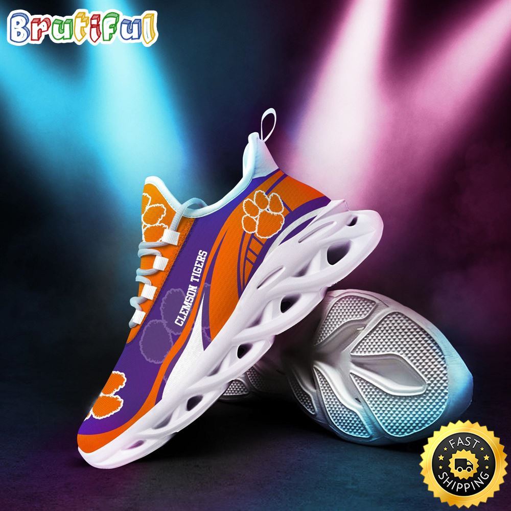 JWFancy Clemson Tigers Max Soul Shoes Sneakers For Men And Women