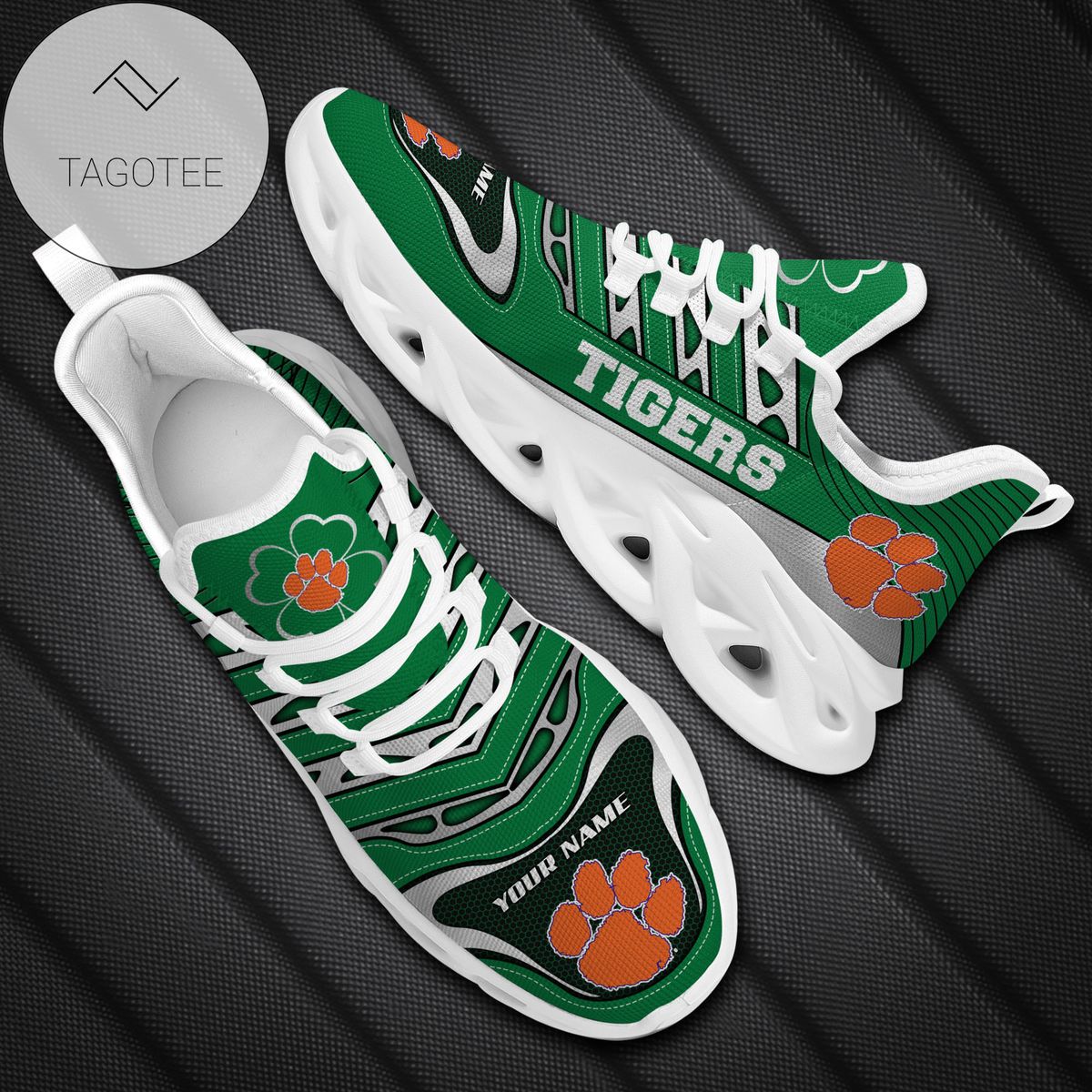JWFancy Clemson Tigers Max Soul Shoes Sneakers For Men And Women
