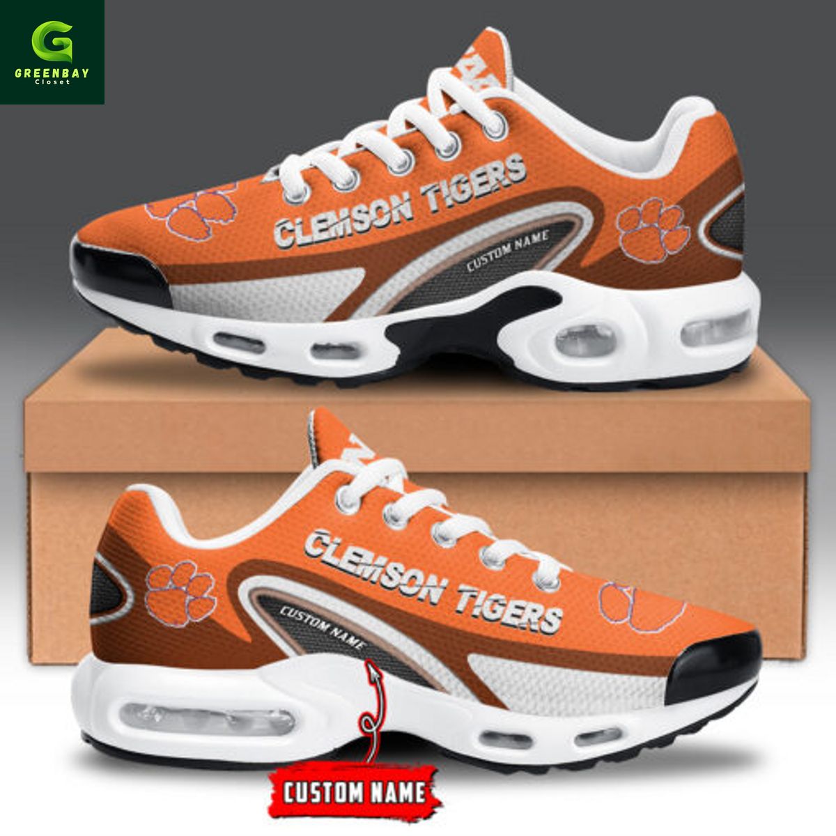 JWFancy Clemson Tigers TN Shoes Sneakers For Men And Women