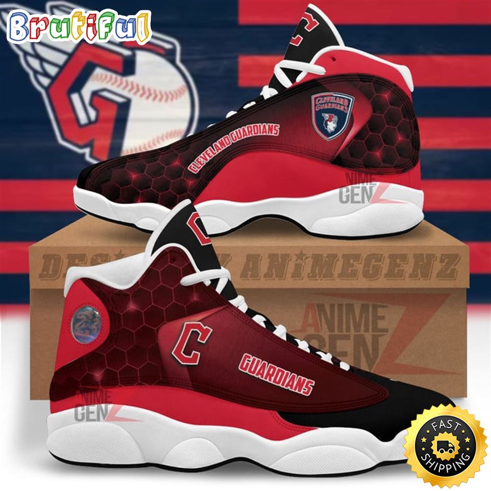 JWFancy Cleveland Guardians AJ13 Sneakers Shoes For Men And Women