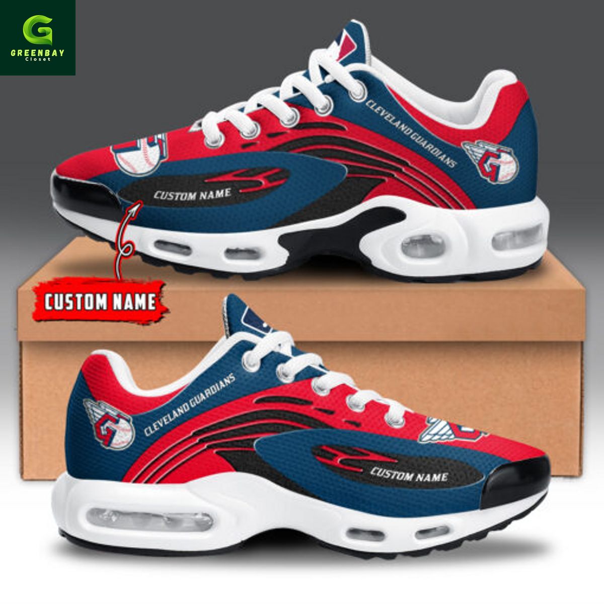 JWFancy Cleveland Guardians TN Shoes Sneakers For Men And Women