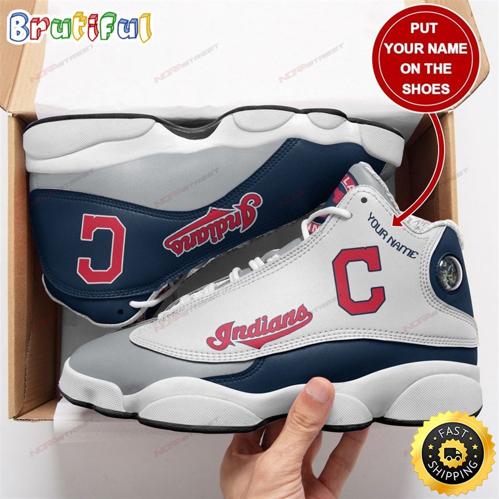 JWFancy Cleveland Indians AJ13 Sneakers Shoes For Men And Women