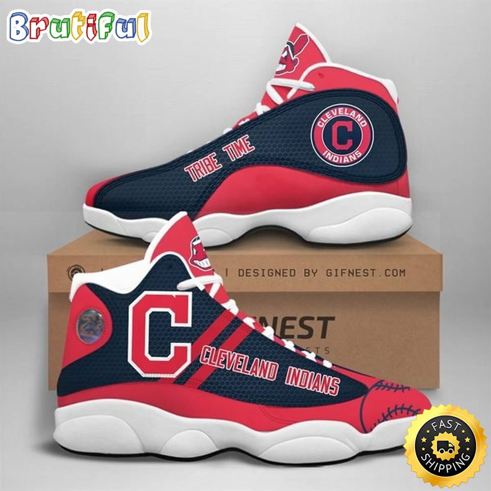 JWFancy Cleveland Indians AJ13 Sneakers Shoes For Men And Women
