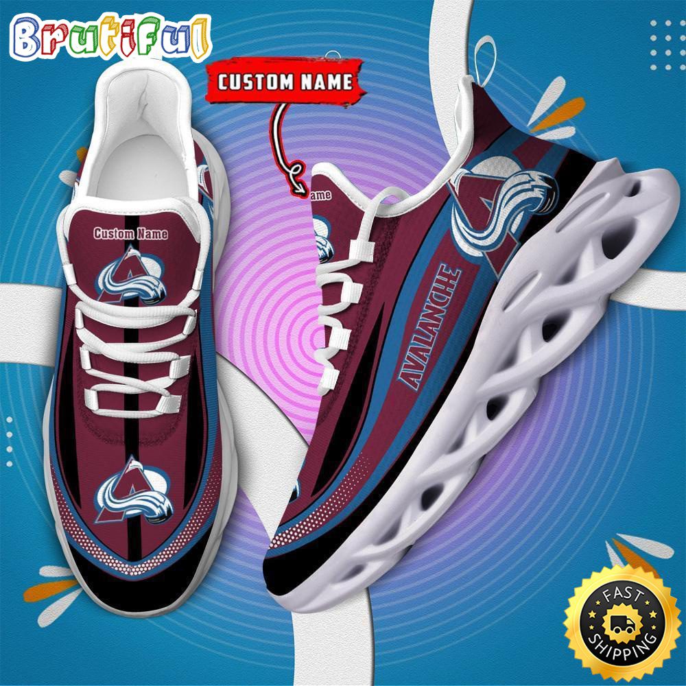 JWFancy Colorado Avalanche Max Soul Shoes Sneakers For Men And Women
