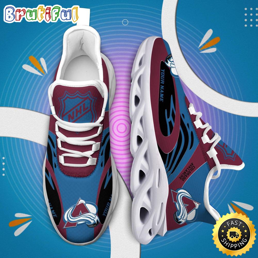 JWFancy Colorado Avalanche Max Soul Shoes Sneakers For Men And Women