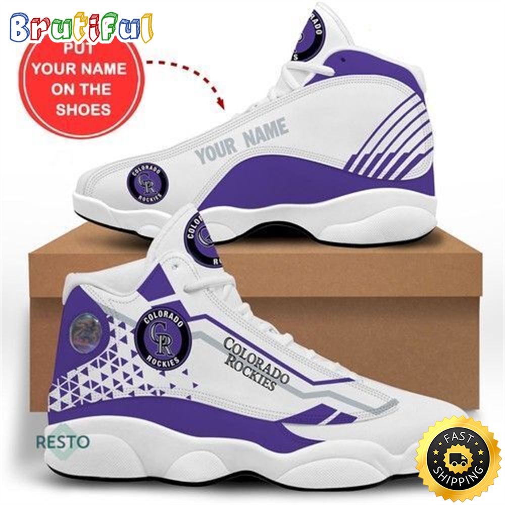 JWFancy Colorado Rockies AJ13 Sneakers Shoes For Men And Women