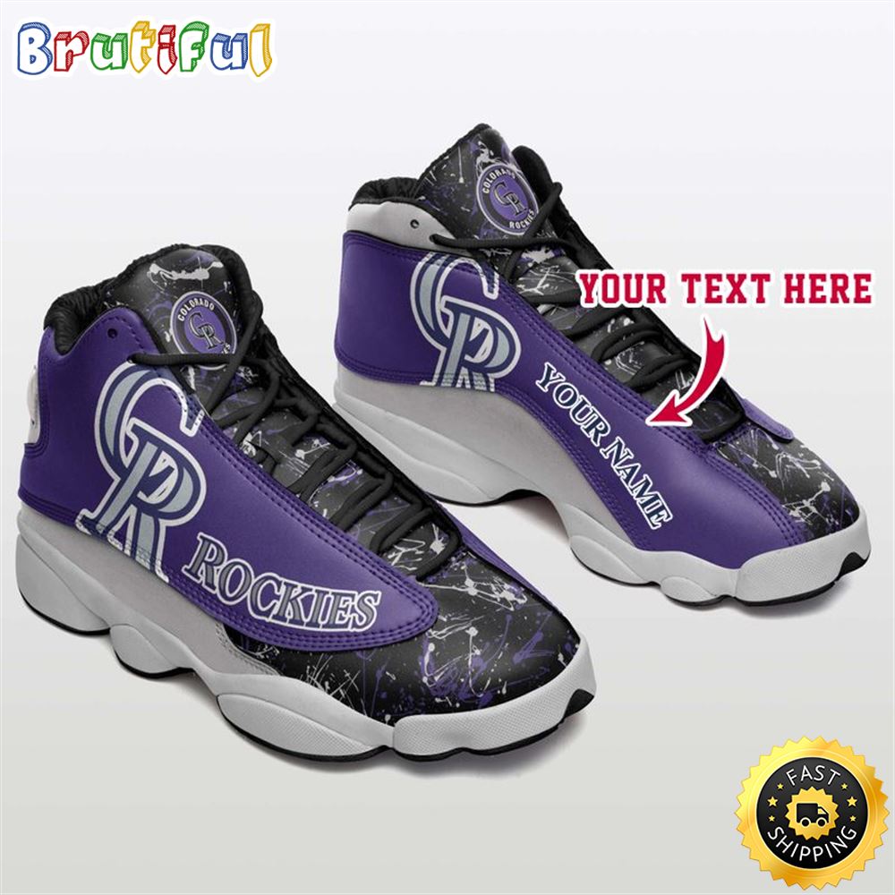 JWFancy Colorado Rockies AJ13 Sneakers Shoes For Men And Women