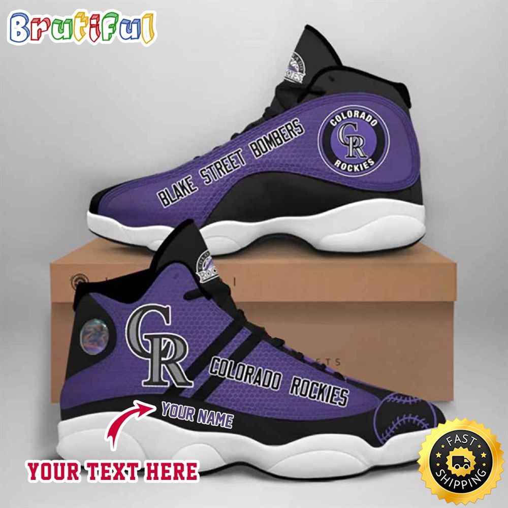 JWFancy Colorado Rockies AJ13 Sneakers Shoes For Men And Women