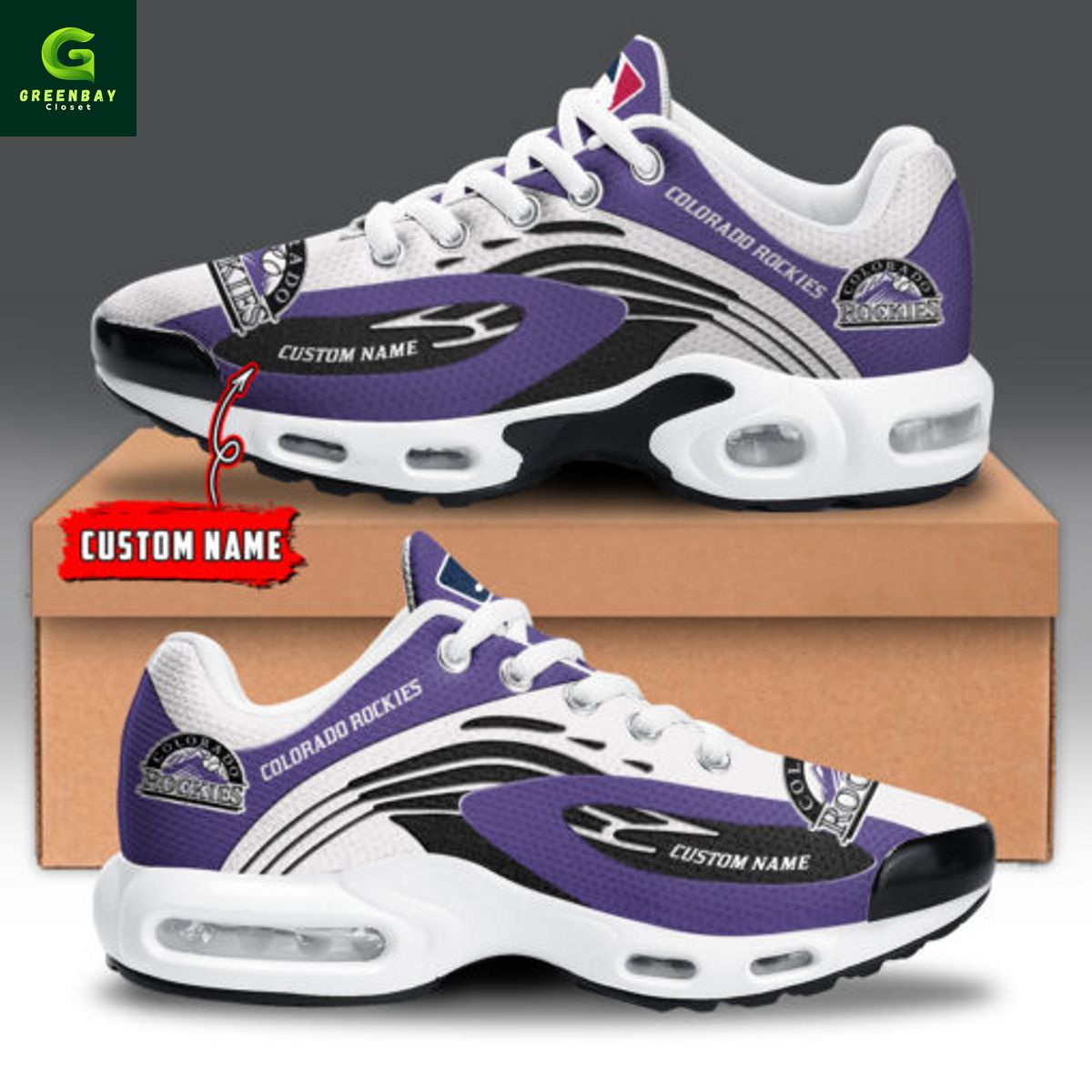 JWFancy Colorado Rockies TN Shoes Sneakers For Men And Women