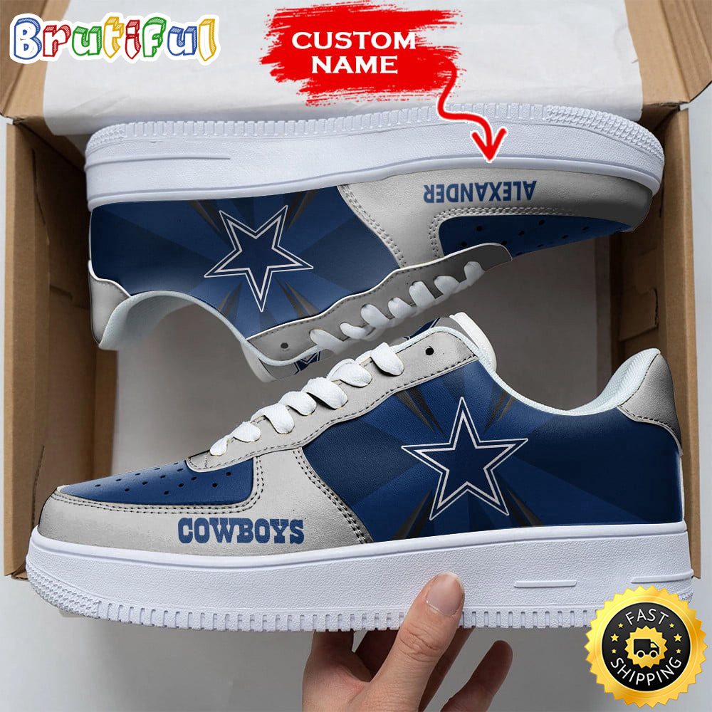 JWFancy Dallas Cowboys Air Low-Top Sneakers Shoes For Men And Women