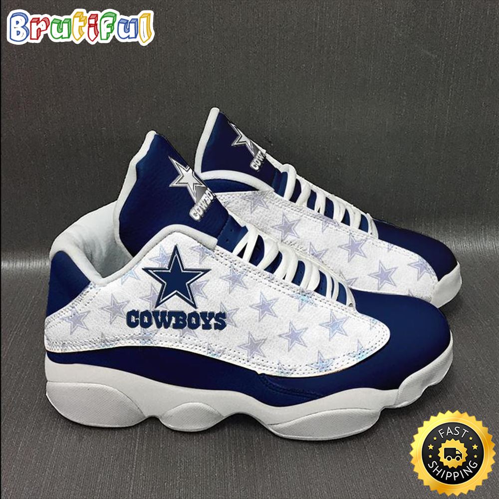 JWFancy Dallas Cowboys AJ13 Sneakers Shoes For Men And Women