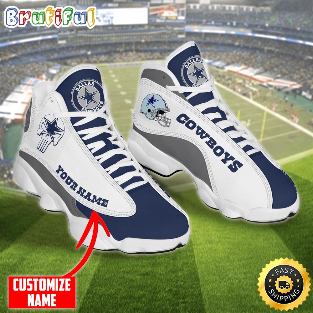 JWFancy Dallas Cowboys AJ13 Sneakers Shoes For Men And Women