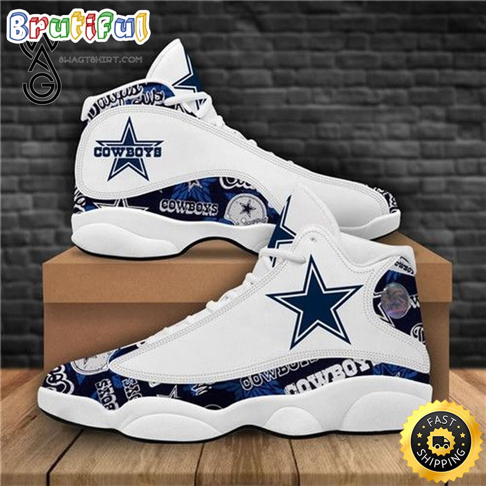 JWFancy Dallas Cowboys AJ13 Sneakers Shoes For Men And Women