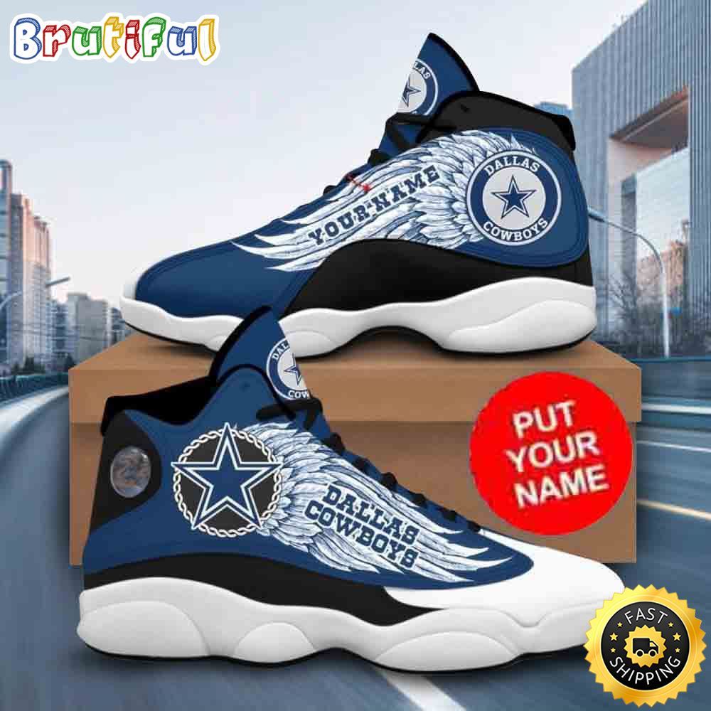 JWFancy Dallas Cowboys AJ13 Sneakers Shoes For Men And Women