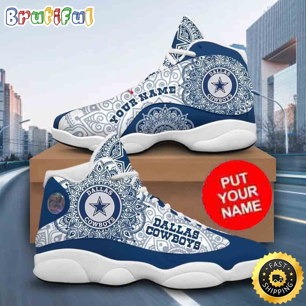 JWFancy Dallas Cowboys AJ13 Sneakers Shoes For Men And Women