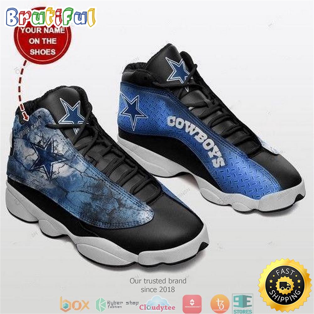 JWFancy Dallas Cowboys AJ13 Sneakers Shoes For Men And Women