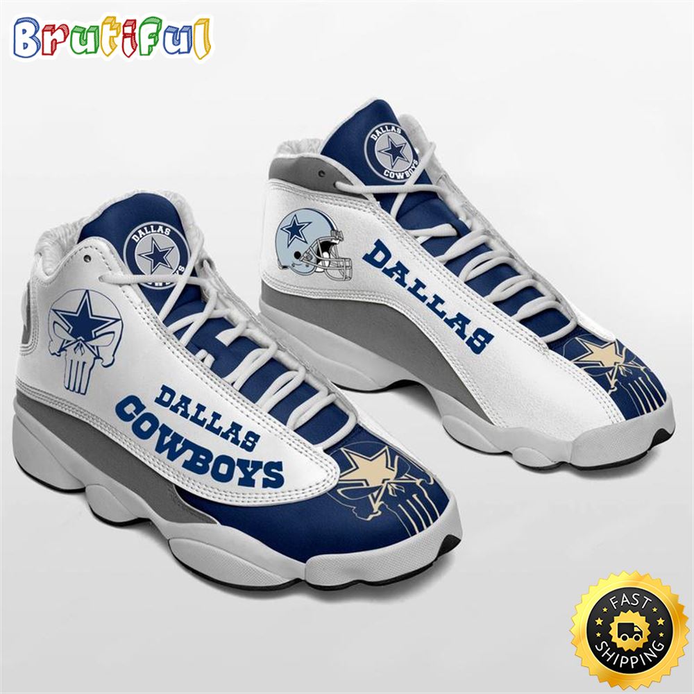 JWFancy Dallas Cowboys  AJ13 Sneakers Shoes For Men And Women