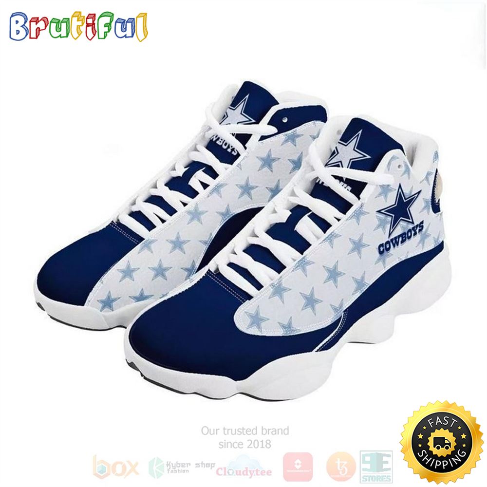 JWFancy Dallas Cowboys AJ13 Sneakers Shoes For Men And Women