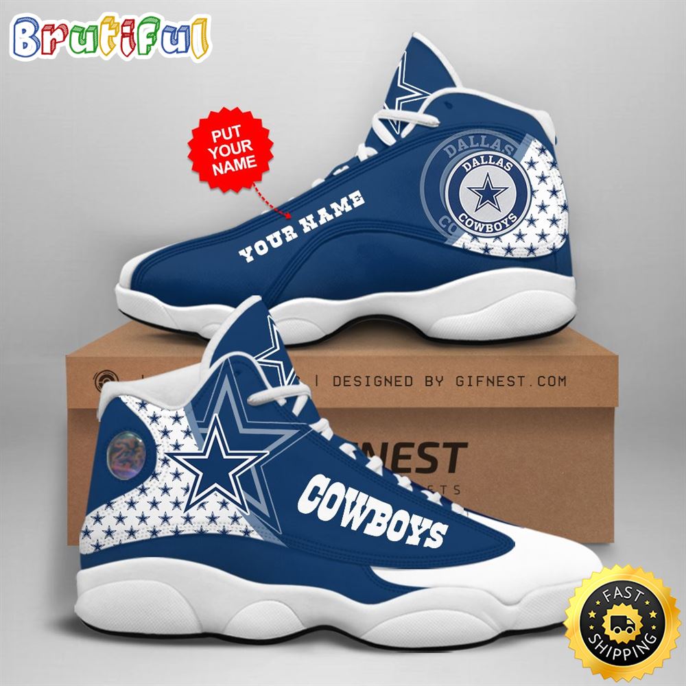 JWFancy Dallas Cowboys AJ13 Sneakers Shoes For Men And Women