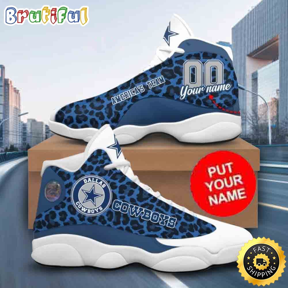 JWFancy Dallas Cowboys AJ13 Sneakers Shoes For Men And Women