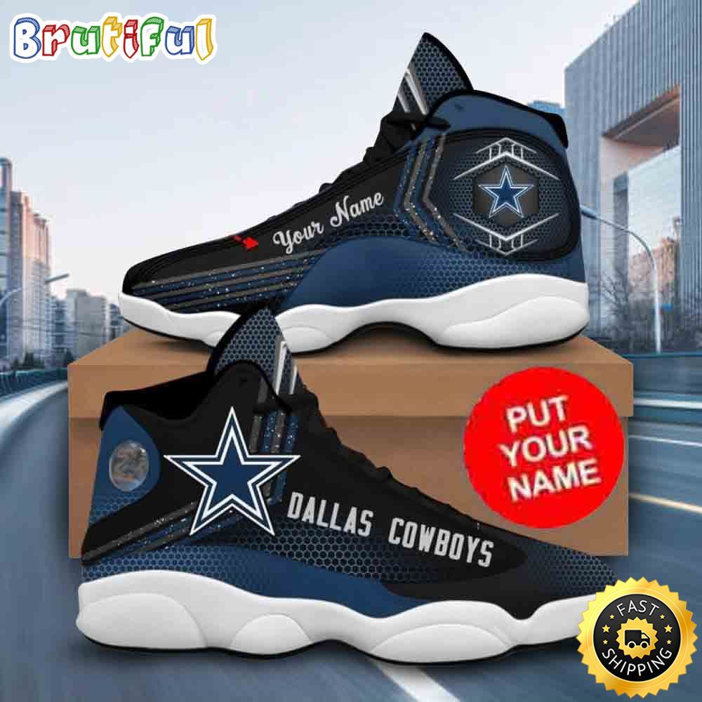 JWFancy Dallas Cowboys AJ13 Sneakers Shoes For Men And Women