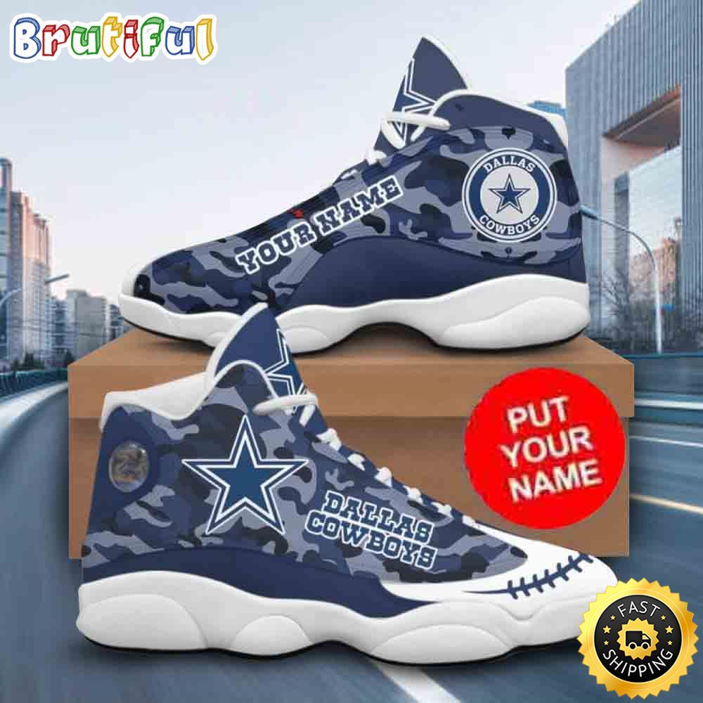 JWFancy Dallas Cowboys AJ13 Sneakers Shoes For Men And Women