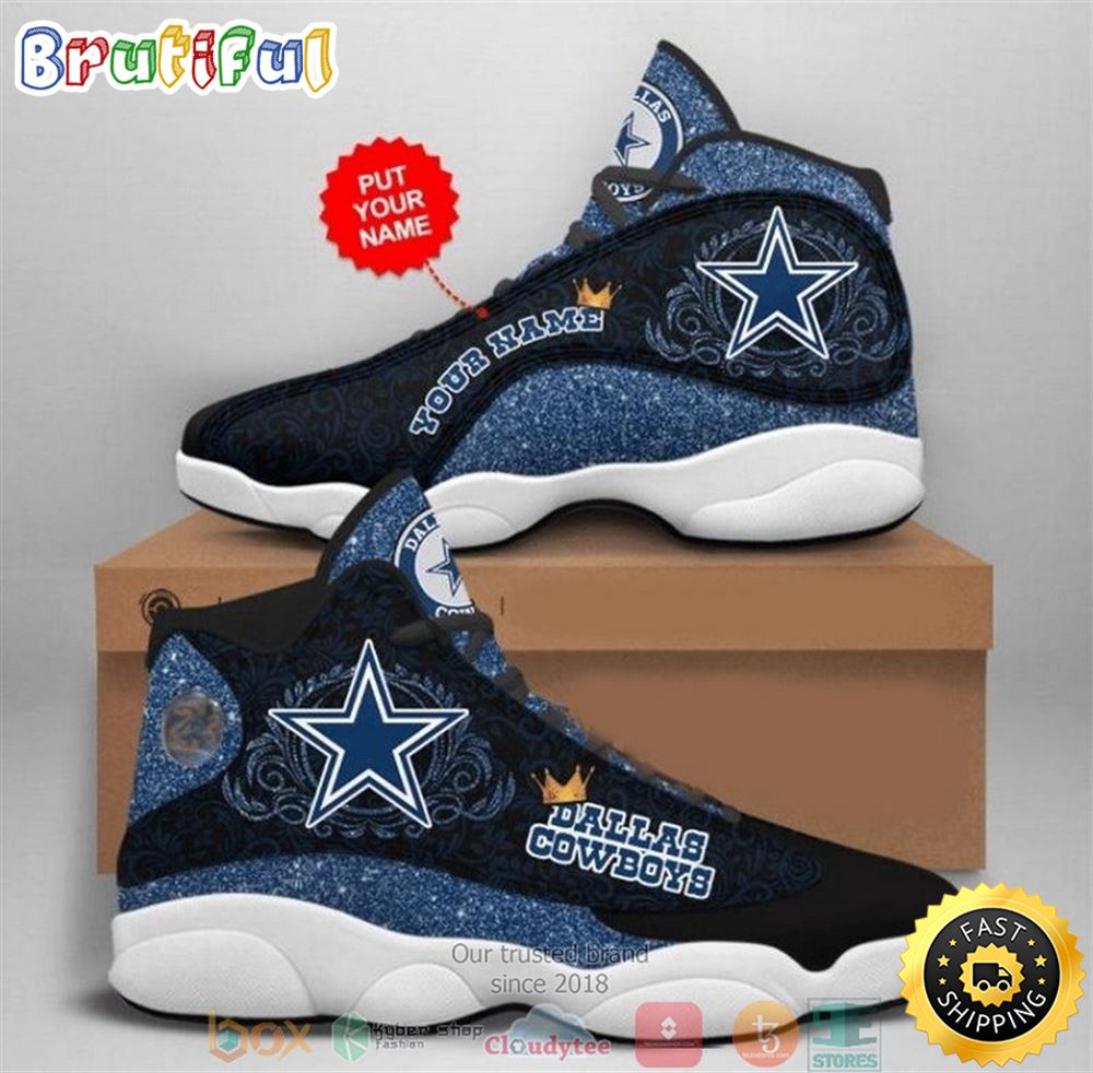 JWFancy Dallas Cowboys AJ13 Sneakers Shoes For Men And Women