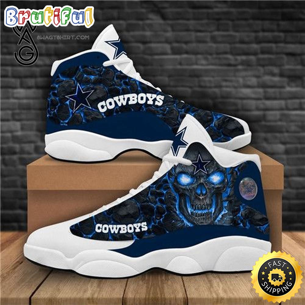 JWFancy Dallas Cowboys AJ13 Sneakers Shoes For Men And Women