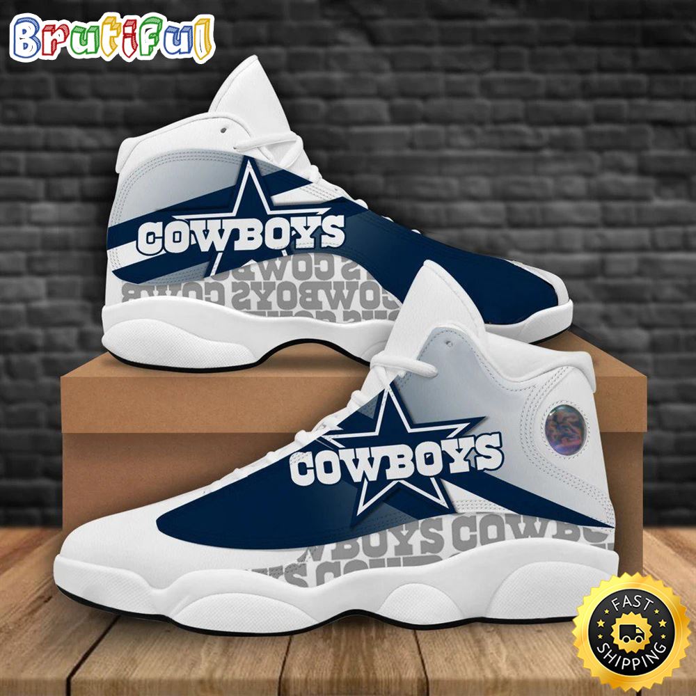 JWFancy Dallas Cowboys AJ13 Sneakers Shoes For Men And Women