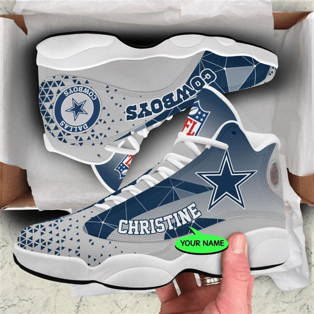 JWFancy Dallas Cowboys AJ13 Sneakers Shoes For Men And Women