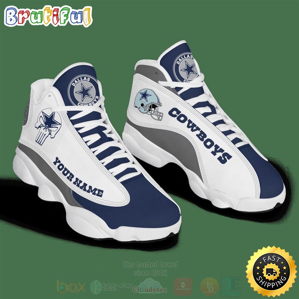 JWFancy Dallas Cowboys  AJ13 Sneakers Shoes For Men And Women