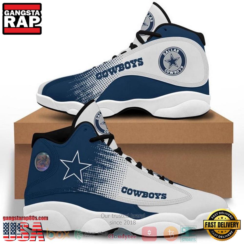 JWFancy Dallas Cowboys AJ13 Sneakers Shoes For Men And Women